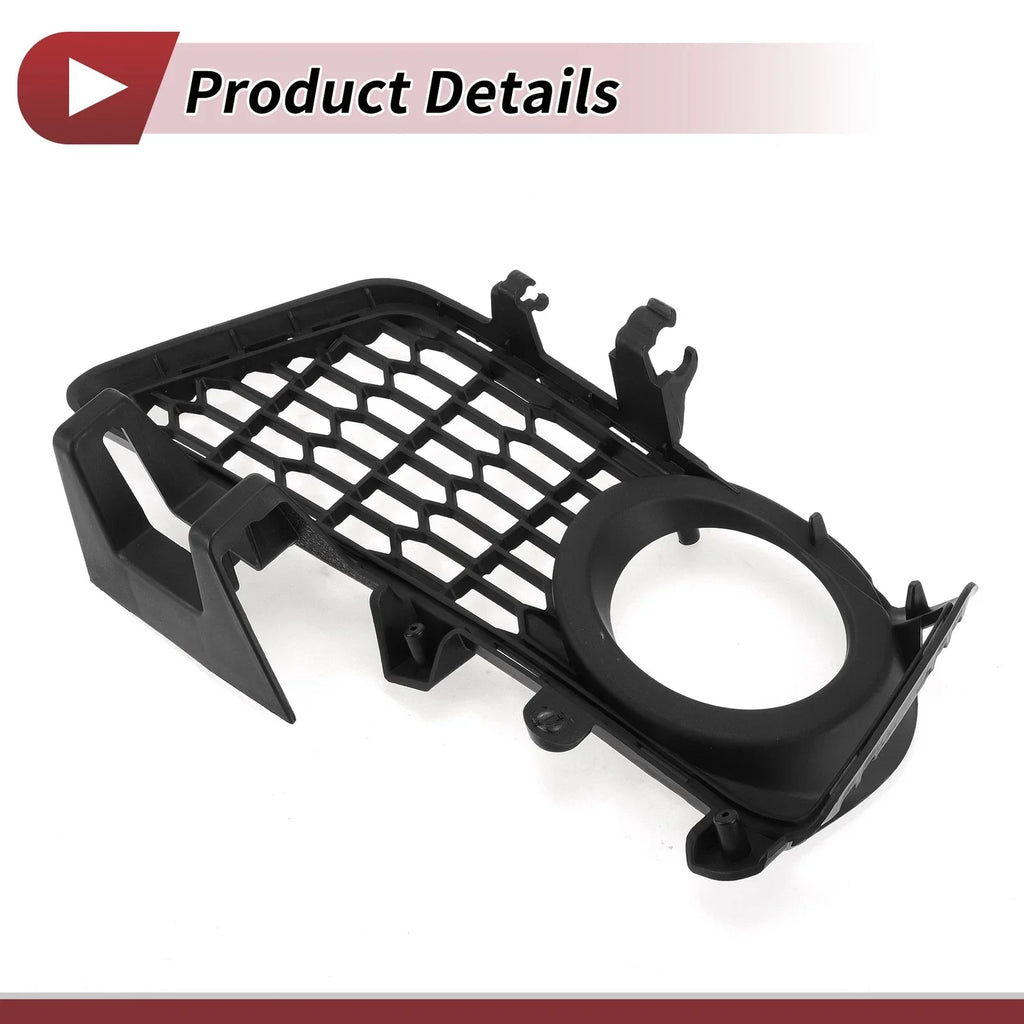 1 Pc Front Left Fog Light Grill for BMW 3 Series Black