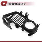 1 Pc Front Left Fog Light Grill for BMW 3 Series Black
