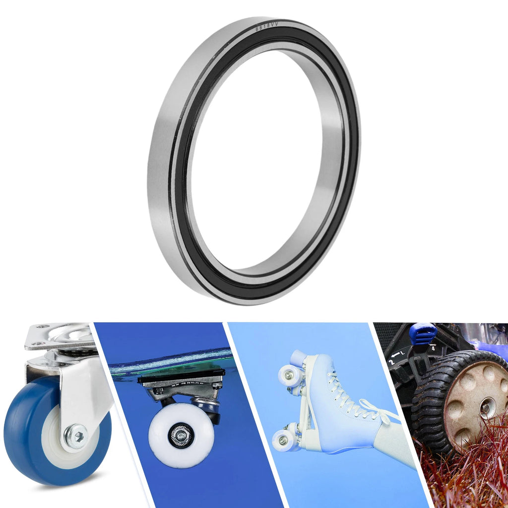 Deep Groove Ball Bearing 6818VV for Scooter Skateboard Wheel (90x115x13mm)