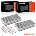 2X Activated Carbon Cabin Air Filter for Mercedes-Benz E350 (2006–2009)