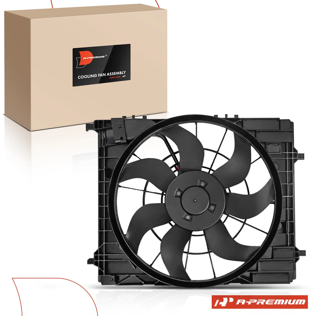 Cooling Fan Assembly with Brushless Motor for Mercedes-Benz GLE350 GLS450 (2016–2021)
