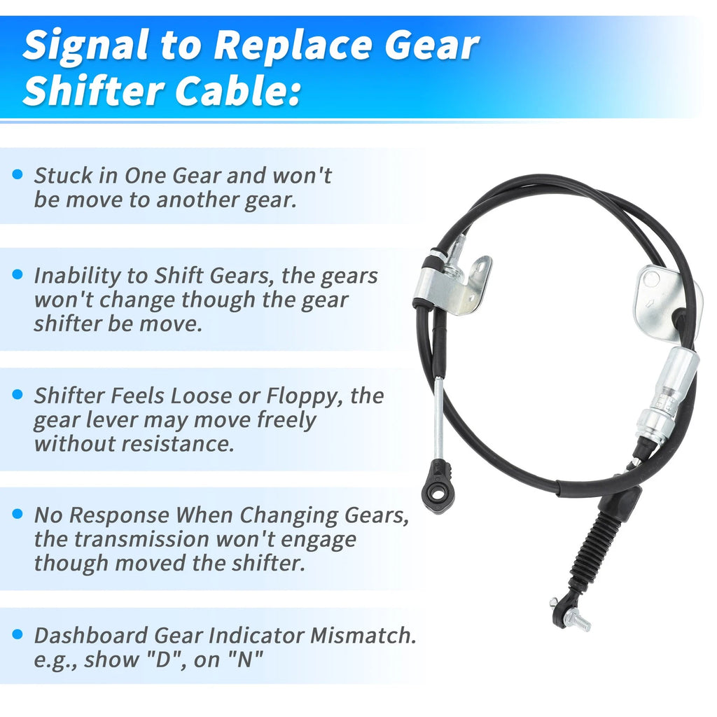 Auto Transmission Gear Shifter Cable for Toyota Tacoma (2005–2015) No.3382004010
