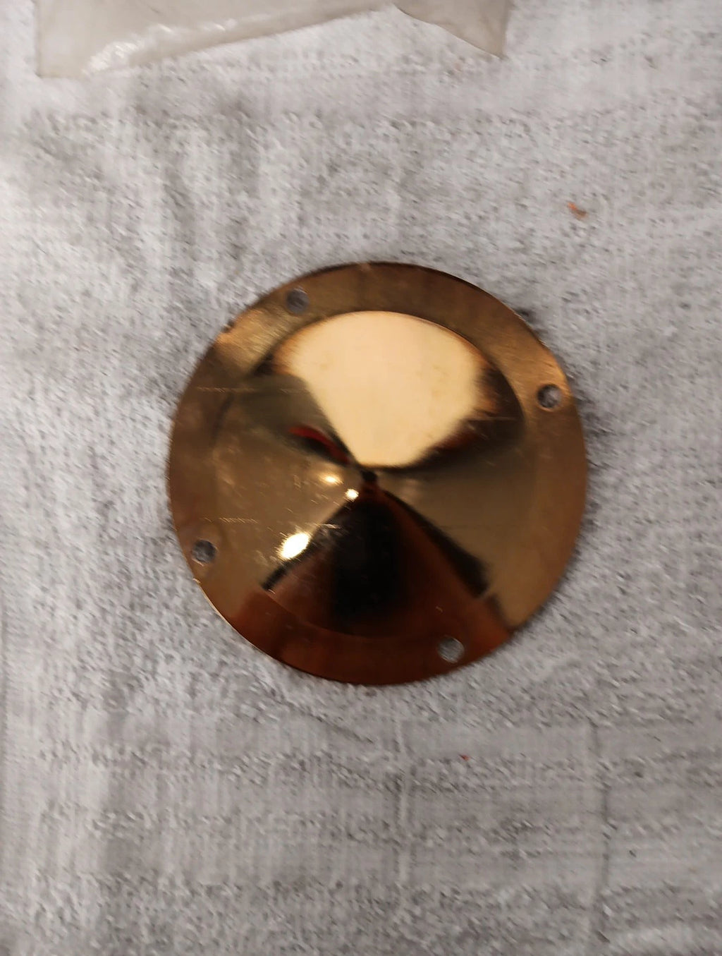 Kuryakyn Gold Trap Door for Harley Davidson (1991–2023) #K8483