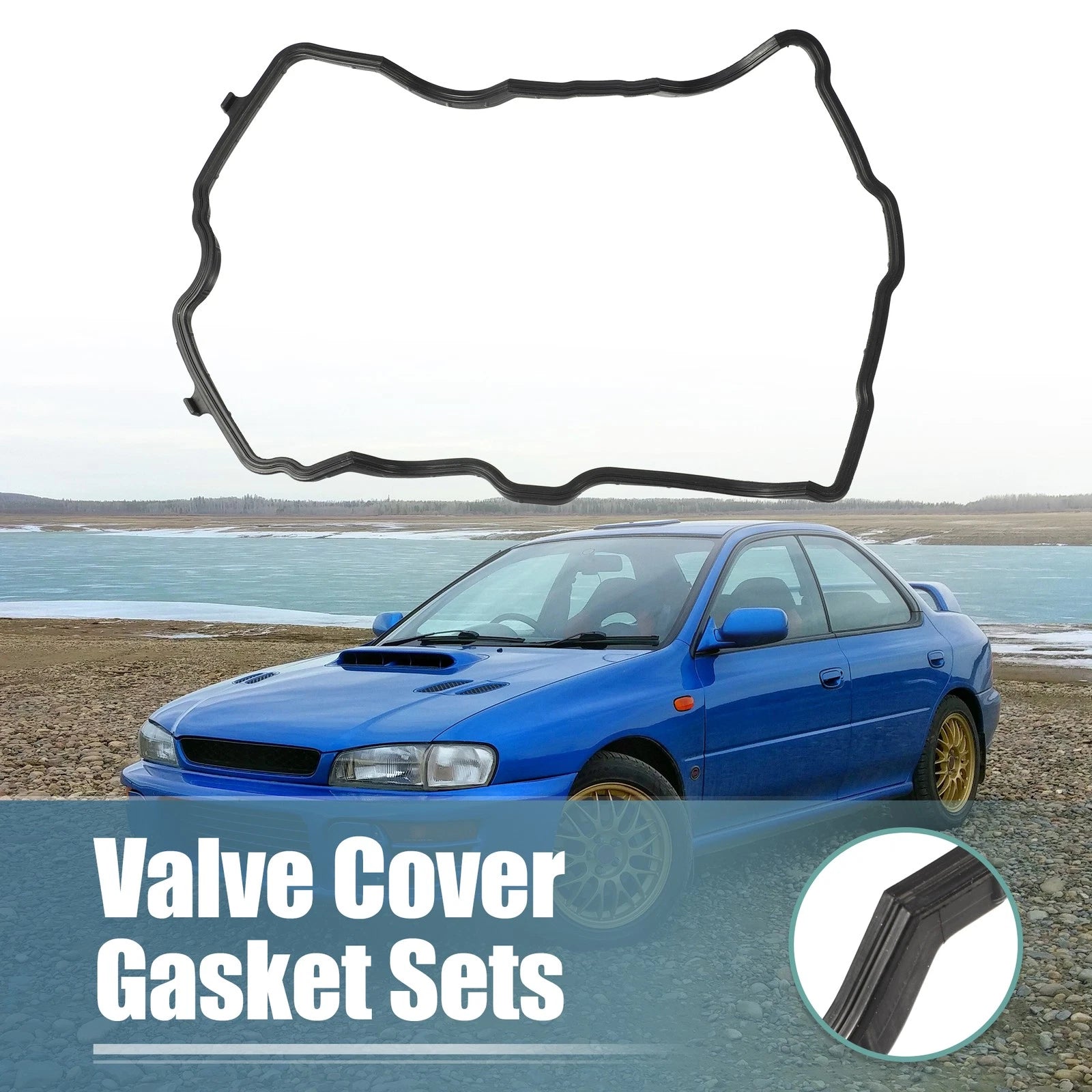 Valve Cover Gasket 13270-AA240 for Subaru Crosstrek (2013–2023) Rubber Black