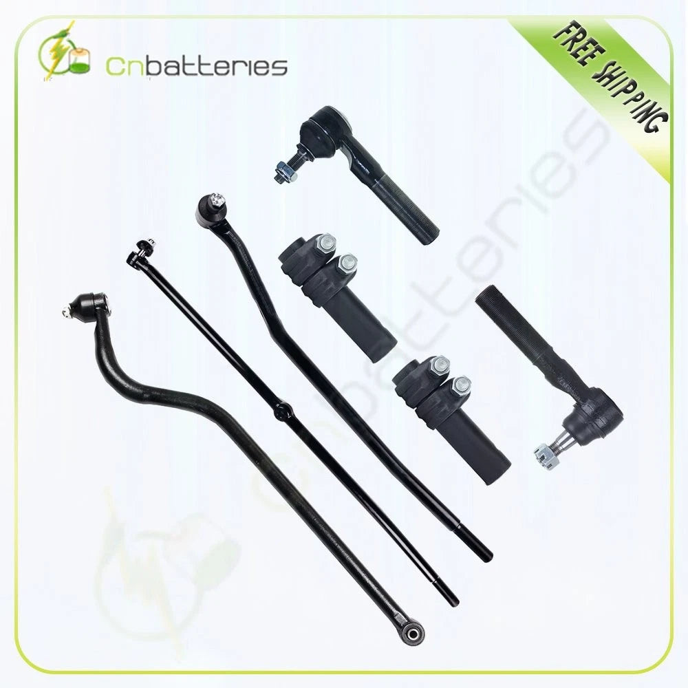 7pc Steering Parts Front Tie Rod End for Dodge Ram 1500 2500 3500 (2000–2002)