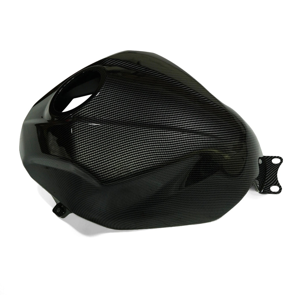 Carbon Fiber Fuel Gas Tank Cover for Kawasaki Ninja 400 (2018–2023)