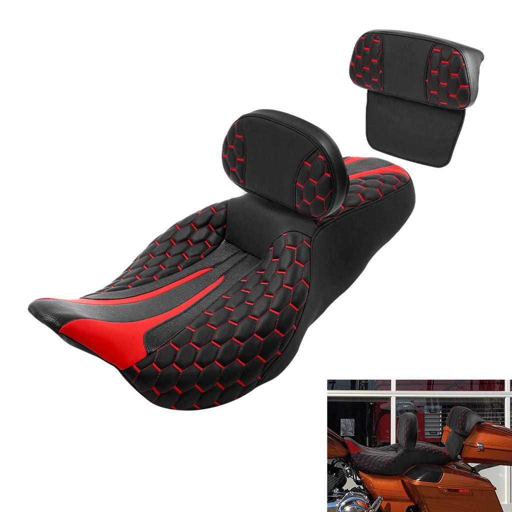 Seat Pad for Harley Electra Glide, Street Glide, Road Glide (2014–2023)