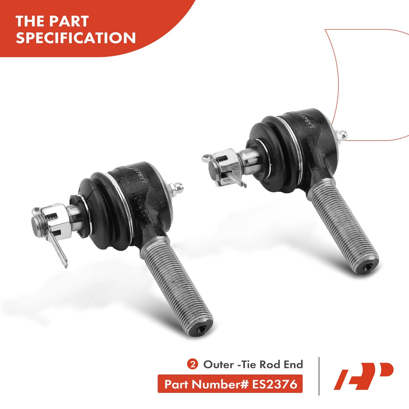 Inner & Outer Tie Rod End & Ball Joint for Toyota 4Runner Pickup (1996-2004)
