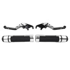 Brake Clutch Lever Handlebar Grip Set for Kawasaki Z1000 ZX9R (2003–2006)