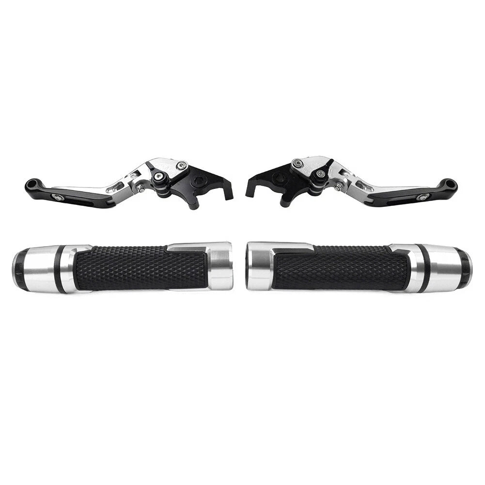 Brake Clutch Lever Handlebar Grip Set for Kawasaki Z1000 ZX9R (2003–2006)