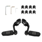 Folding Motorcycle Foot Pegs for Kawasaki Yamaha BMW (2015–2024)