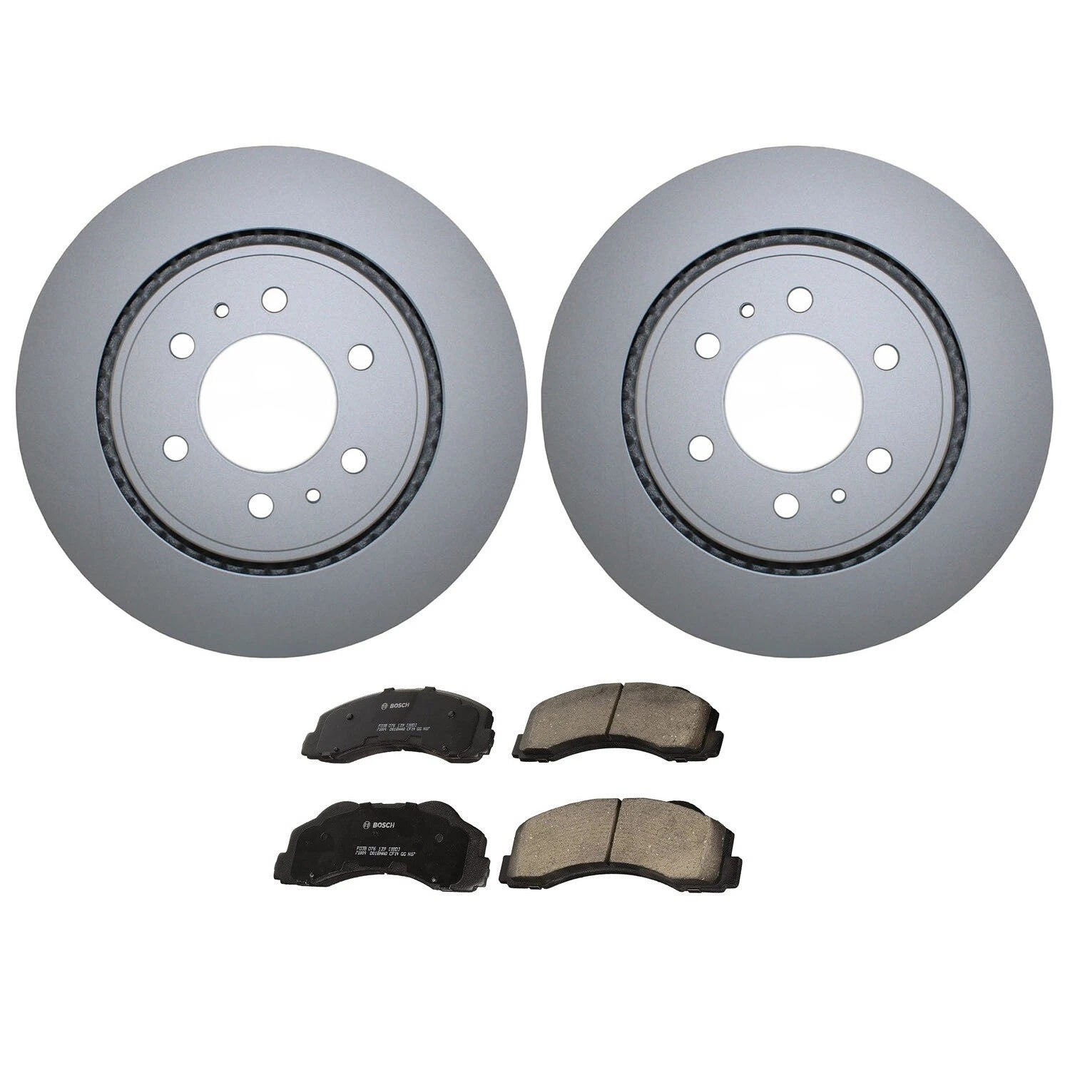 Front Brake Kit 350mm Rotors Bosch Ceramic Pads for Expedition F-150 Navigator (1997–2023)