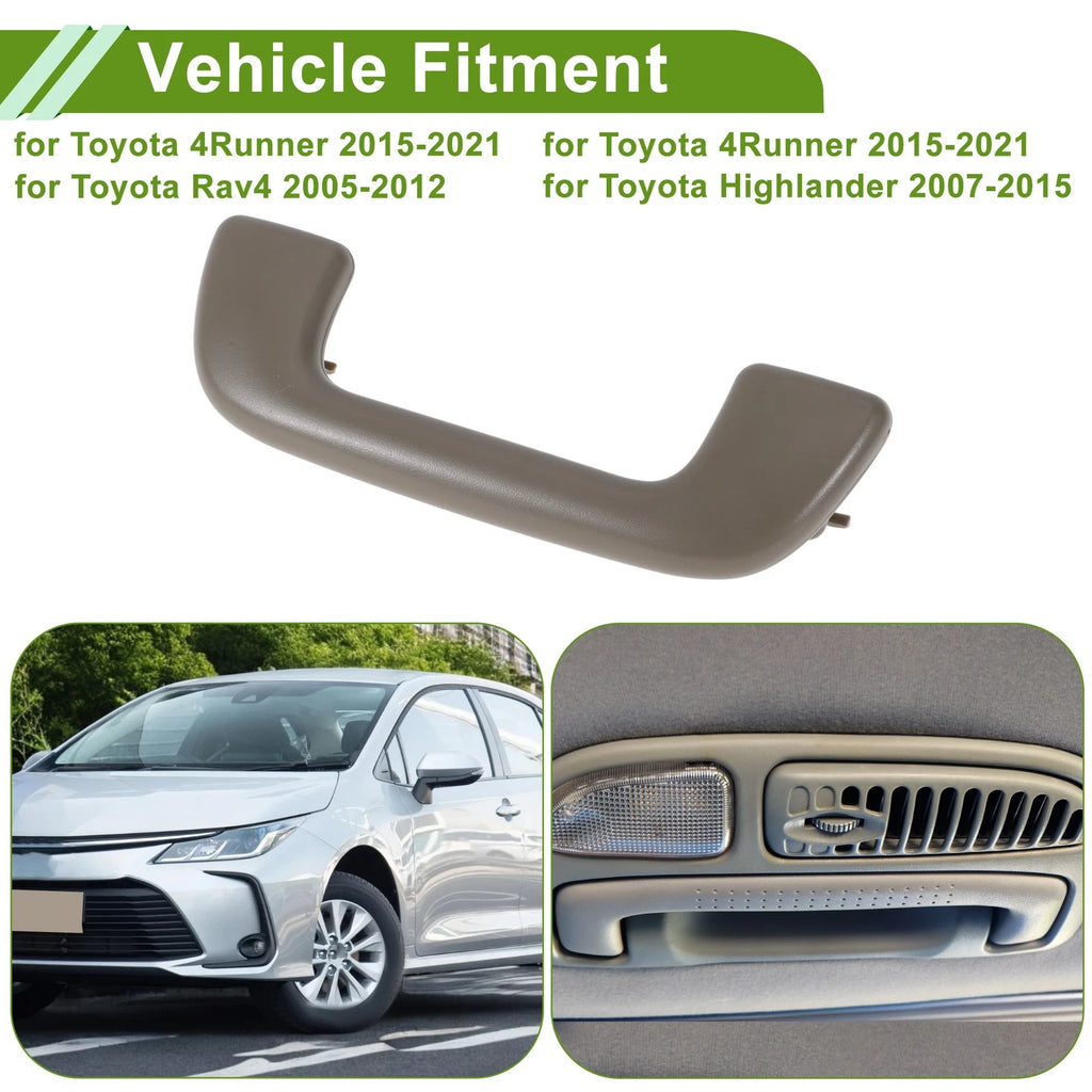 1Pc A Pillar Grab Handle for Toyota Corolla (2009–2013) ABS Beige
