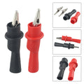 Electro Test Multimeter Clips with Insulated Crocodile Clamps for Automotive