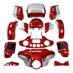 Fairings Bodywork for Harley Electra Glide (2014–2023) Wicked Red/Barracuda Silver