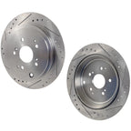 Rear Brake Disc Rotors for Honda Pilot Acura MDX (2001–2006)