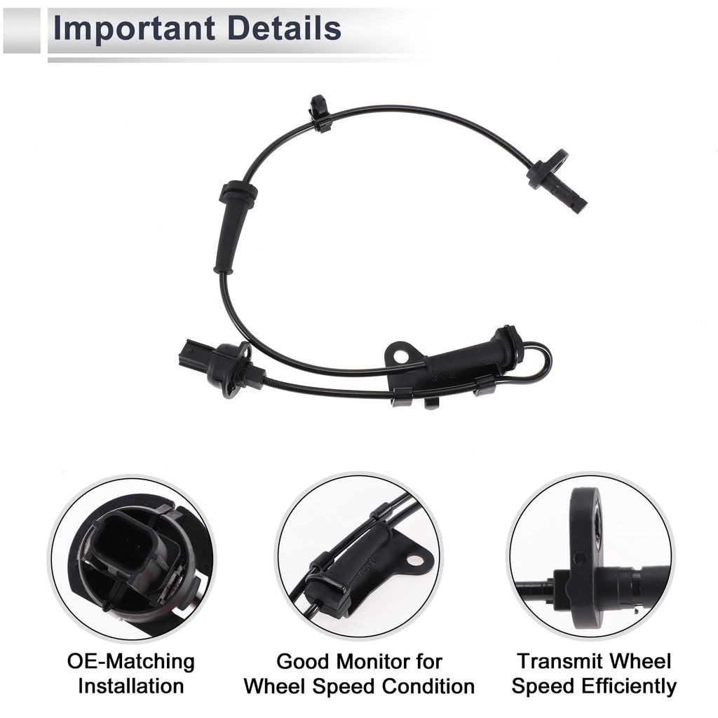 ABS Wheel Speed Sensor No. 57450TJ0M01 for Honda City GM3 (2002–2008)