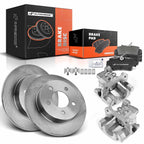 Rear Disc Brake Rotors & Pads for Ford Mustang 