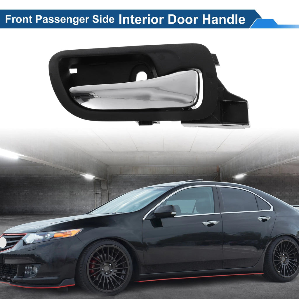 Front Driver Side Interior Door Handle for Honda Accord (2003–2007) Black Chrome