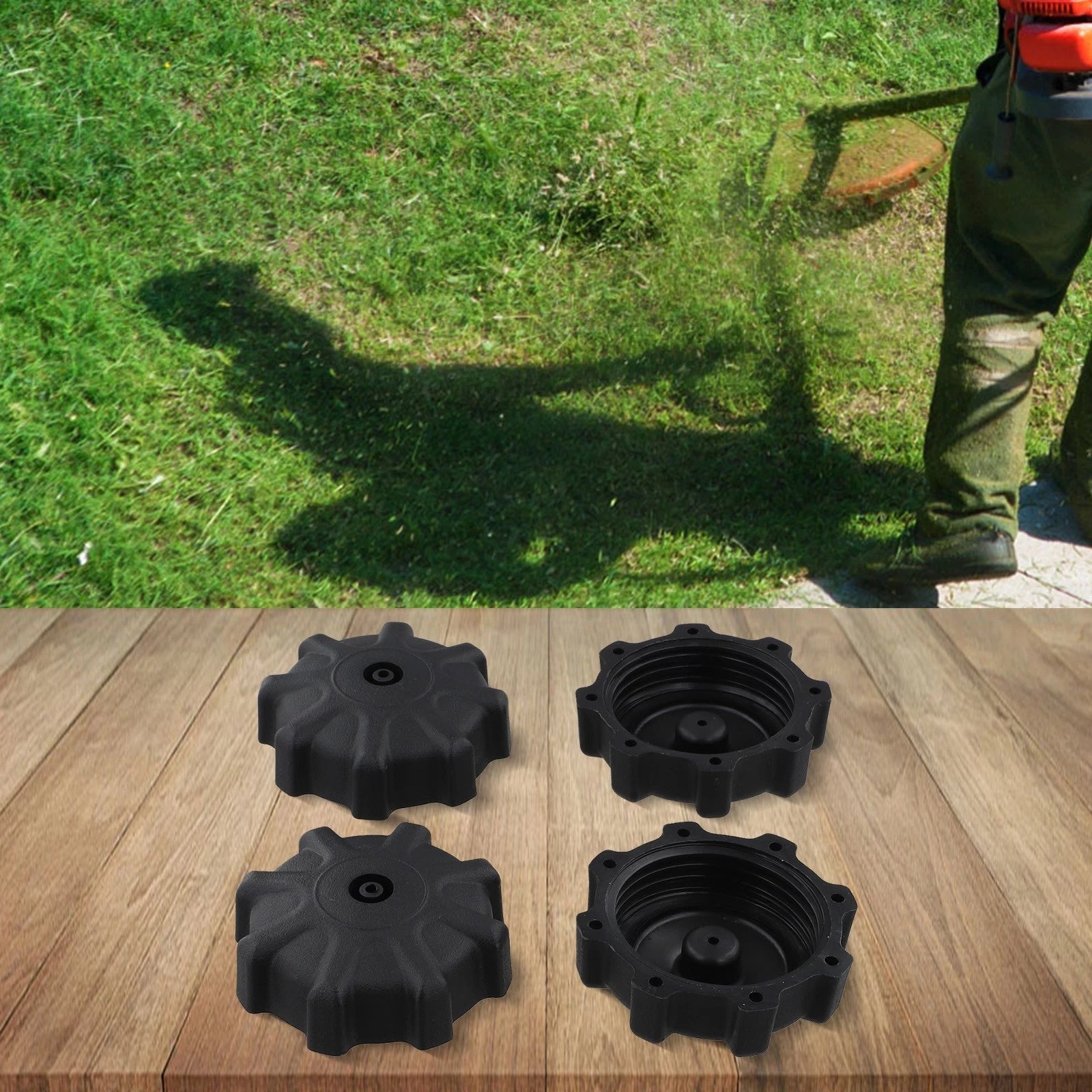 4pcs Gas Tank Cap for Kawasaki KDX80 KX60 KX125 KX240 KX500