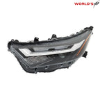 LED Headlight for Toyota RAV4 XLE (2022–2023) Clear Lens Left Side Black