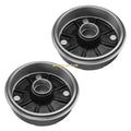 2X Front Brake Drum W/Bolts for Kawasaki Mule 500 550 (1993–2006) 41038-1238