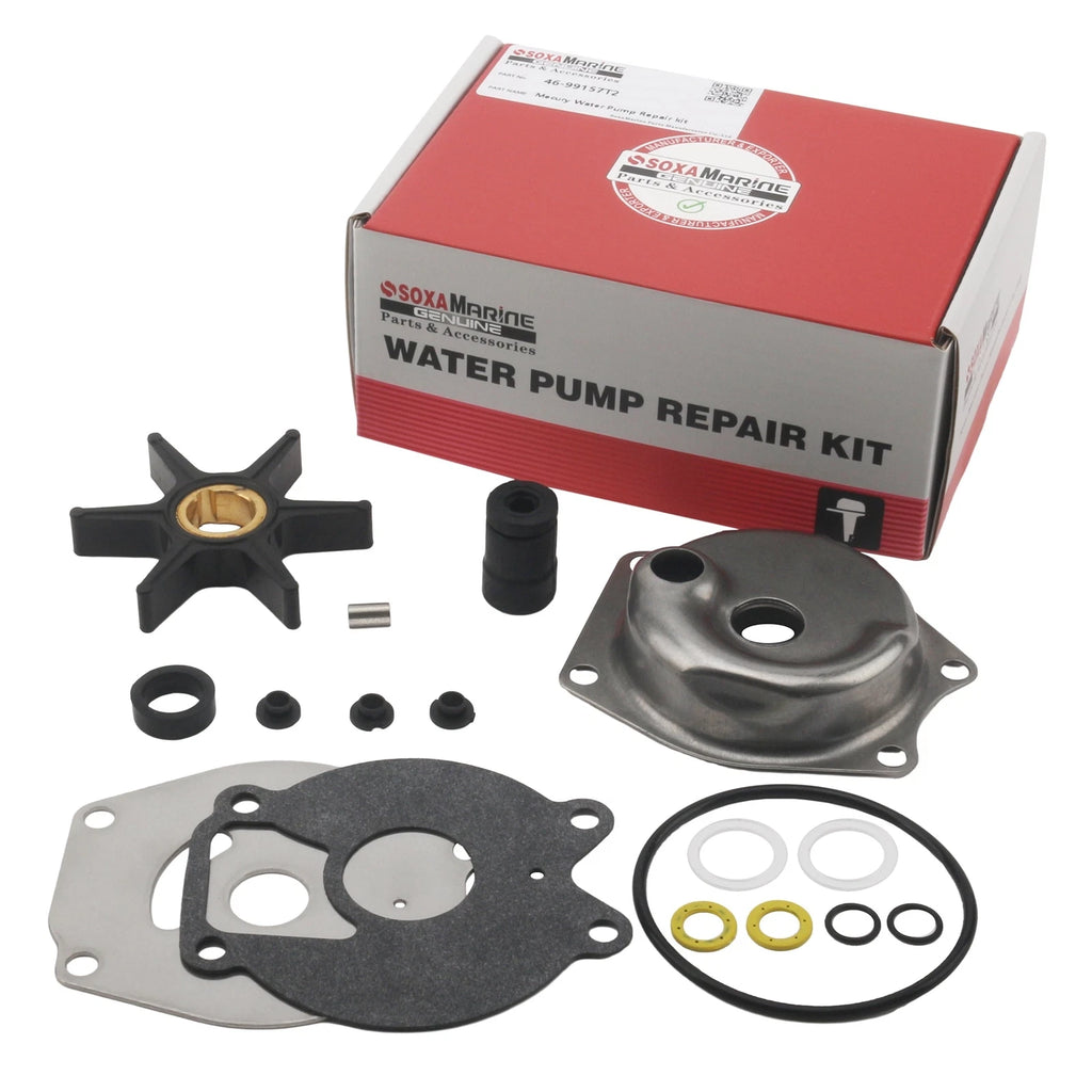 Outboard Water Pump Rebuild Service for Mercury Mariner 9.9-25 HP (1990-2023)