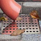 Square Drain Grate for Floor Shower Outdoor Stainless Steel (15cm x 15cm)