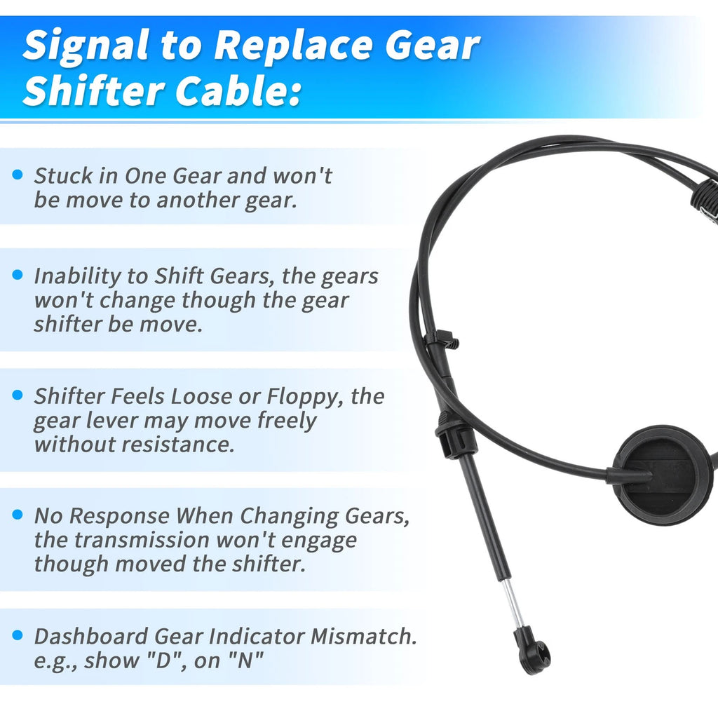 Auto Trans Gear Shifter Cable for Chevrolet Colorado, GMC Canyon (2004–2012)