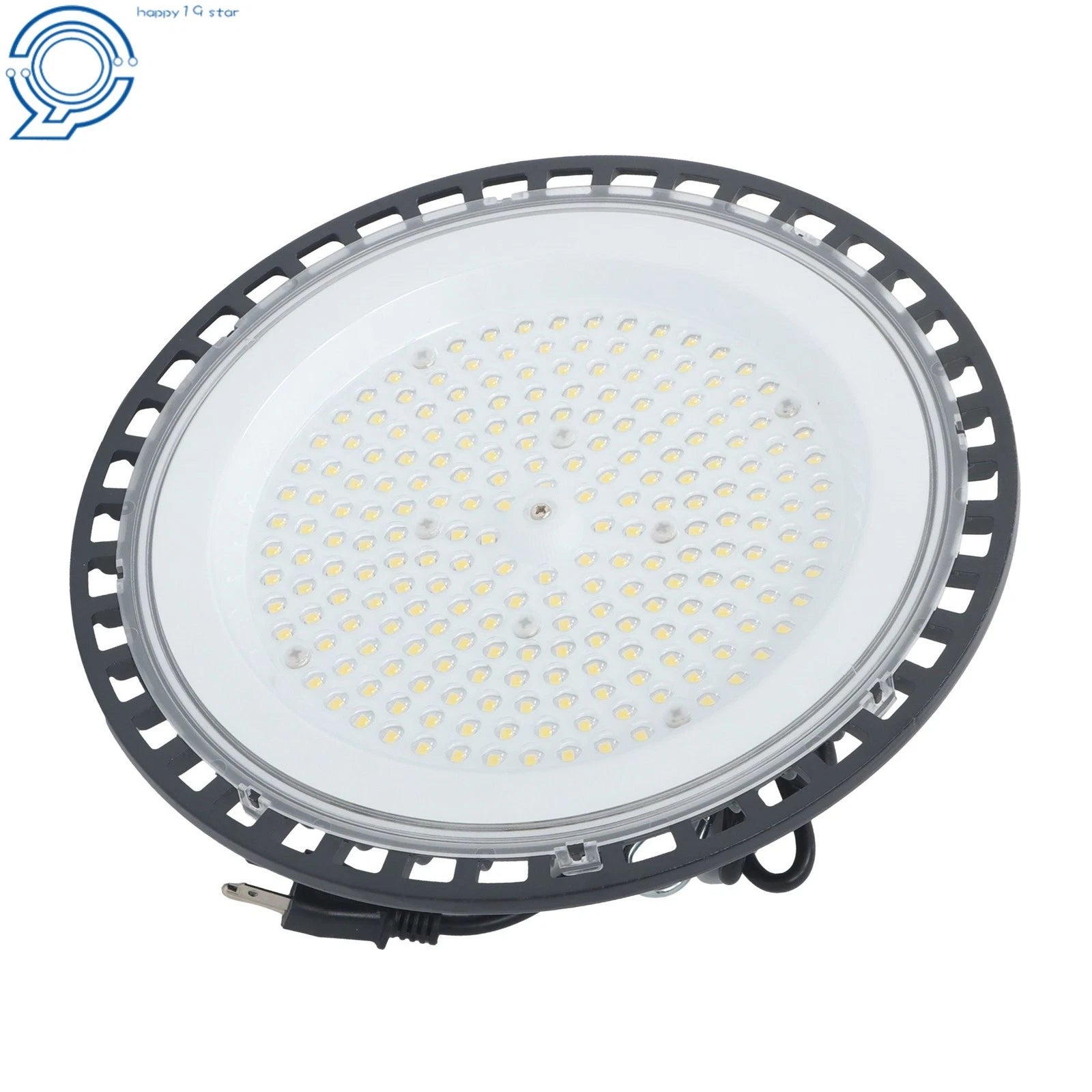 2X 150W UFO LED High Bay Light 18000LM with Hook Safety Rope