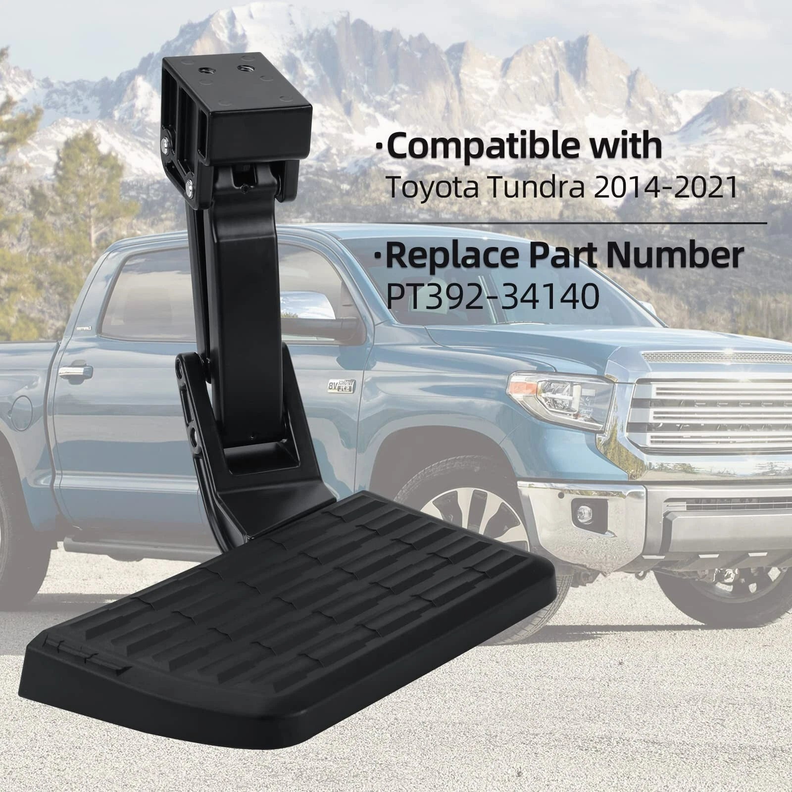 Retractable Truck Bed Step for Toyota Tundra (2014–2021) PT392-34140