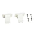 2X Wall Mounted Fishing Rod Storage Clips Holder Rack Organizer