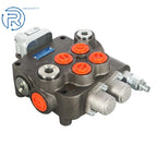 Hydraulic Directional Control Valve w/Joystick for US Equipment (21GPM, 2 Spool)