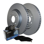 Front Brake Kit 325mm Rotors & Akebono Ceramic Pads for Explorer Taurus (2011–2019)