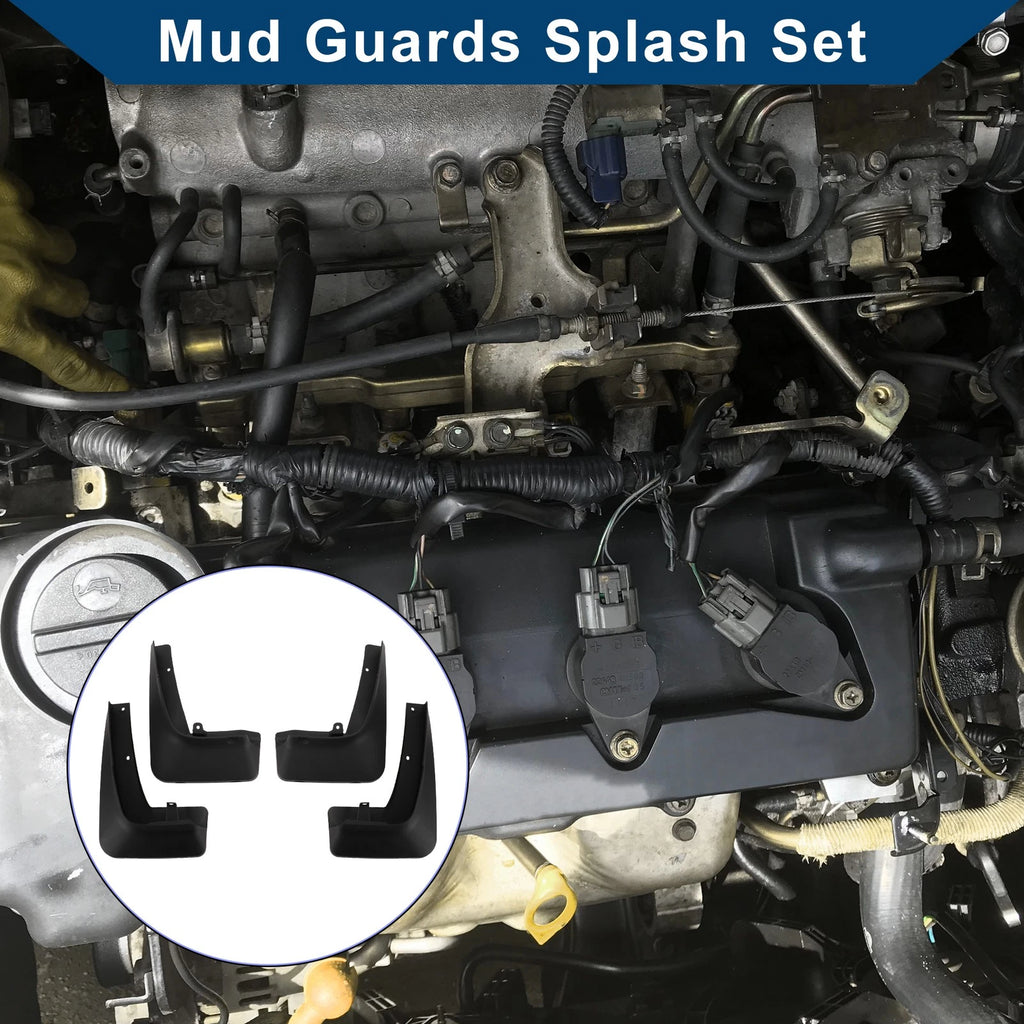 Set of 4 Mud Flaps Splash Guards for BMW X5 M (Sport) (2014–2018)