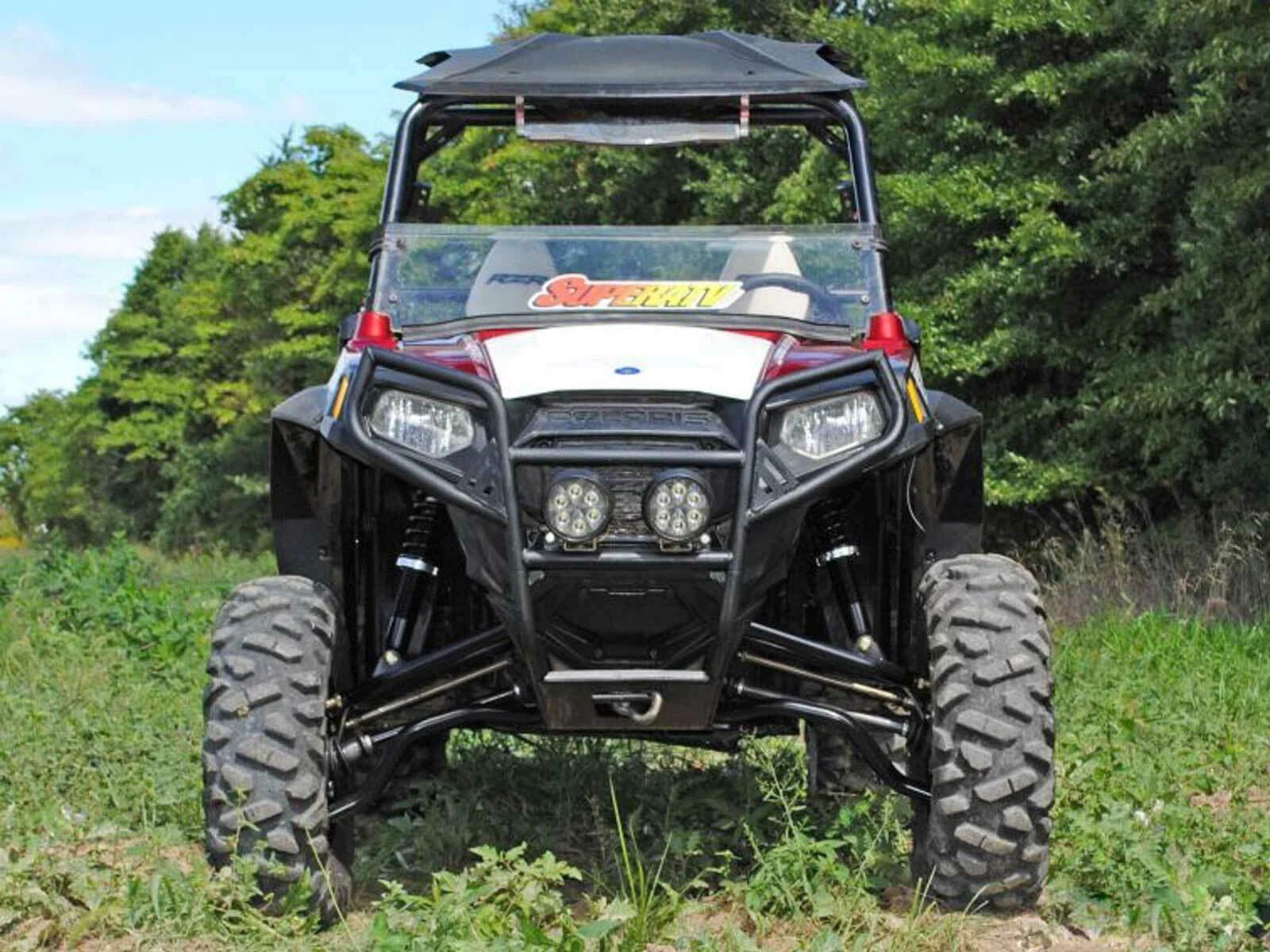 5" Conversion 1.5" Offset for Polaris RZR 800 (2008–2014) w/Drop Brackets - Black