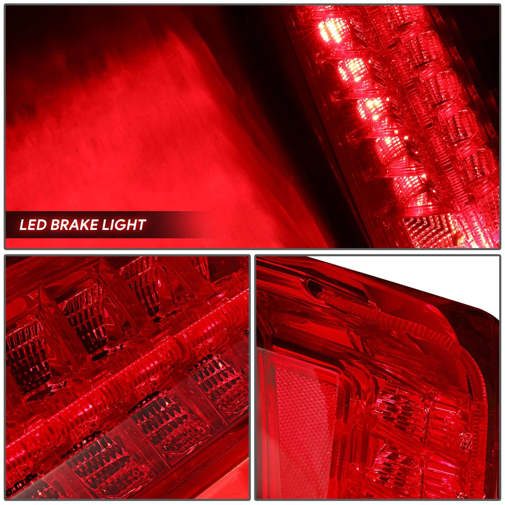 Left Side LED Tail Light Brake Lamp Assembly for Cadillac SRX (2010–2016)