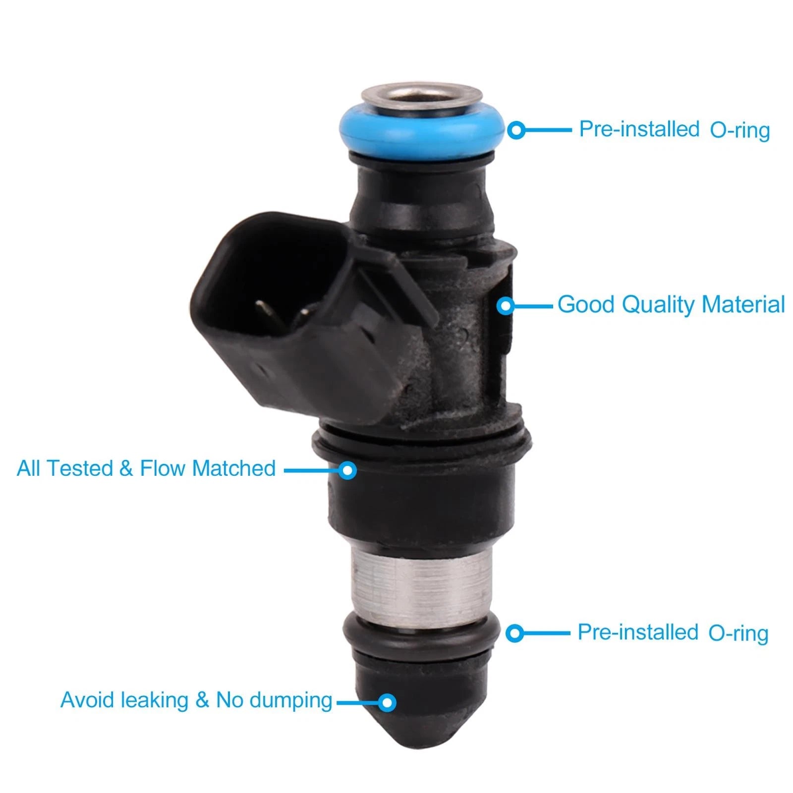 Fuel Injector 12586557 for Buick Rendezvous (2006–2007), Terraza (2005–2006) 3.5L