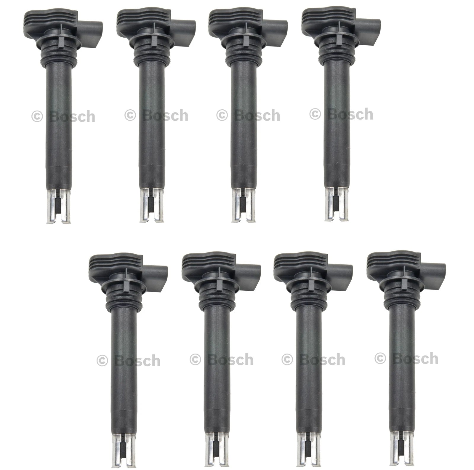 Set of 8 Bosch Direct Ignition Coils for Audi RS4 (2008) RS5 (2013–2015) 4.2L V8