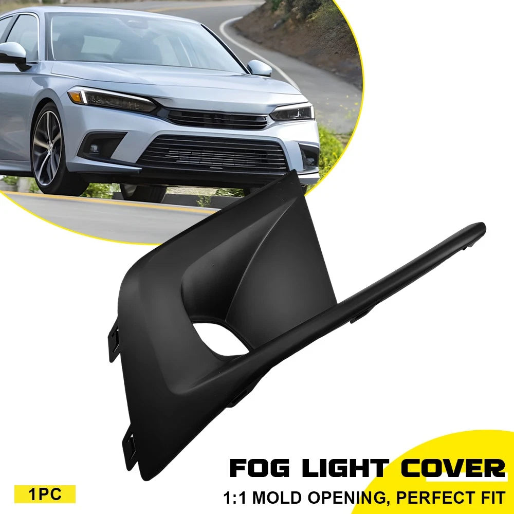 Front Bumper Fog Light Cover Trim 71141T20A11 for Honda Civic (2022–2024)