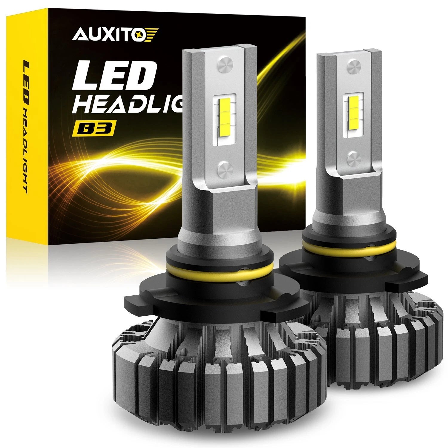 AUXITO 9005 HB3 LED Headlight Kit for Various Vehicles (20000LM)