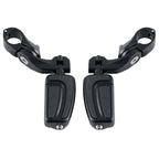 Matte Black 1 1/4'' 32mm Short Highway Bar Pegs Footpeg Pedal