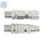 Hydraulic Quick-Connect Coupler for John Deere 35G 50C 260 325 CT332
