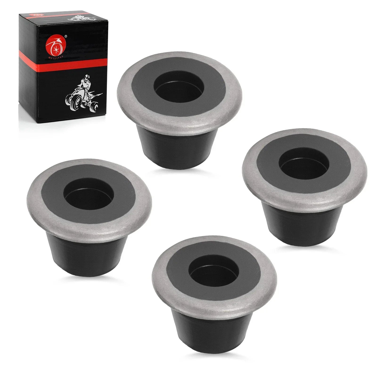Handlebar Rubber Mount Bushings for Honda CR125R CR250R CR500R CRF250R CRF250X (1985–2024)