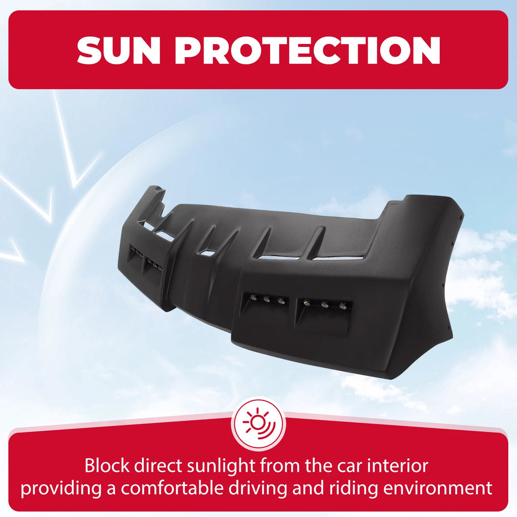 Sun Visor Roof for Hummer H3 (2006-2010) with LED DRL Lights