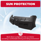 Sun Visor Roof for Hummer H3 (2006-2010) with LED DRL Lights
