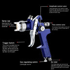 HVLP H827 Spray Gun 600ml Cup 2.0mm Nozzle for Airbrush