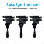Ignition Coil Set of 3 for Mitsubishi Pajero NJ NK V6 3.5L (1993–1997) MD303922