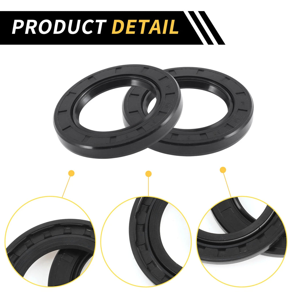 Set of 5 Oil Seal Rotary Shaft Seal NBR Rubber 40x62x8mm