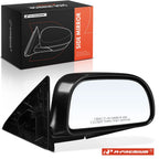 Passenger Black Manual Glass Mirror for Mitsubishi Mirage